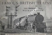 Book cover of Famous British Trains by The Times